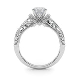 Remounts Any Shape Engagement Ring - alt view