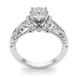 Remounts Any Shape Engagement Ring - alt view