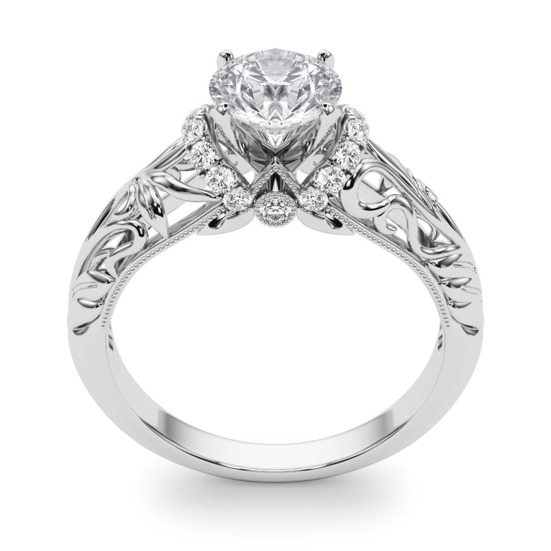 Remounts Any Shape Engagement Ring - alt view
