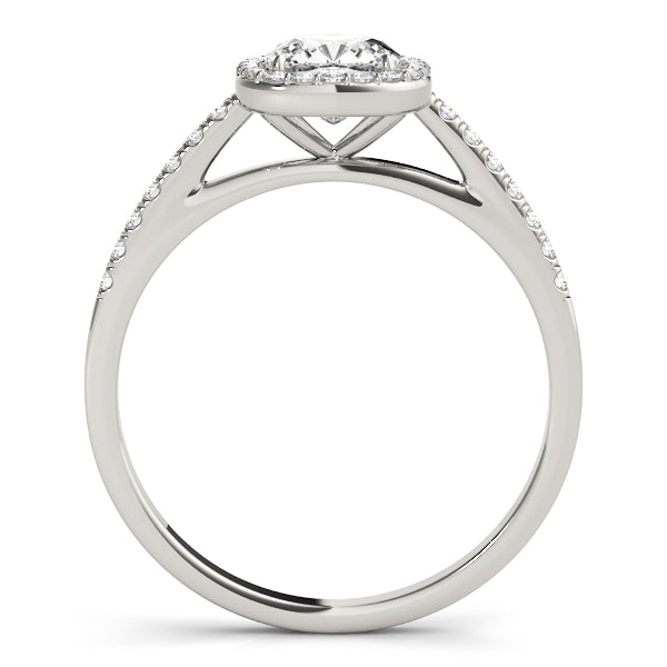 Halo Square & Engagement Ring (Cushion Center) - alt view