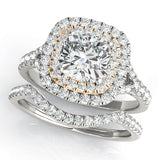 Cushion Halo Engagement Ring (50952-E-5)