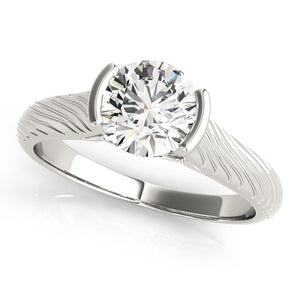 Round Engagement Ring