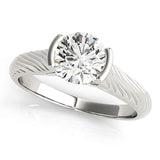 Round Engagement Ring