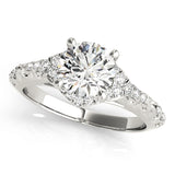 Round Engagement Ring