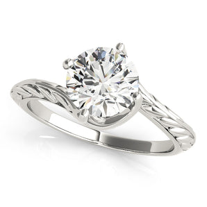 Round Engagement Ring