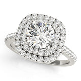 Round Engagement Ring