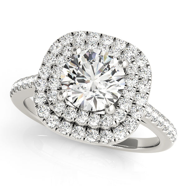 Round Engagement Ring