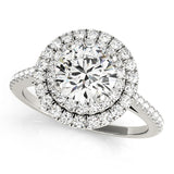 Round Engagement Ring