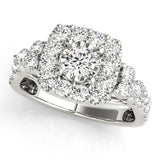 Round Engagement Ring