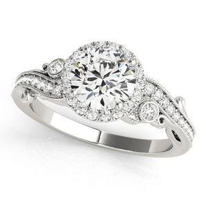 Round Antique Engagement Ring