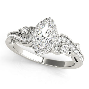 Marquise Antique Engagement Ring (51007-E)