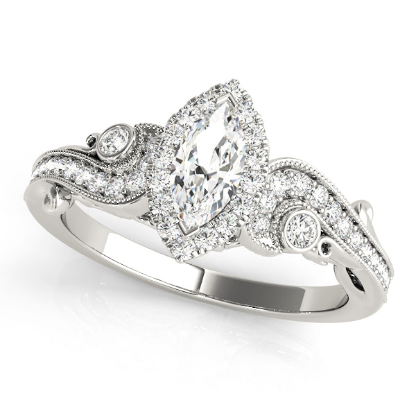 Marquise Antique Engagement Ring (51007-E)