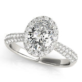 Multirow Engagement Ring (51011-E)