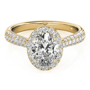 Multirow Engagement Ring (51011-E)
