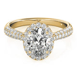 Multirow Engagement Ring (51011-E)