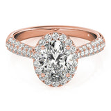 Multirow Engagement Ring (51011-E)