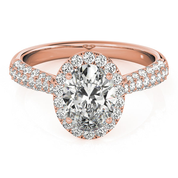 Multirow Engagement Ring (51011-E)