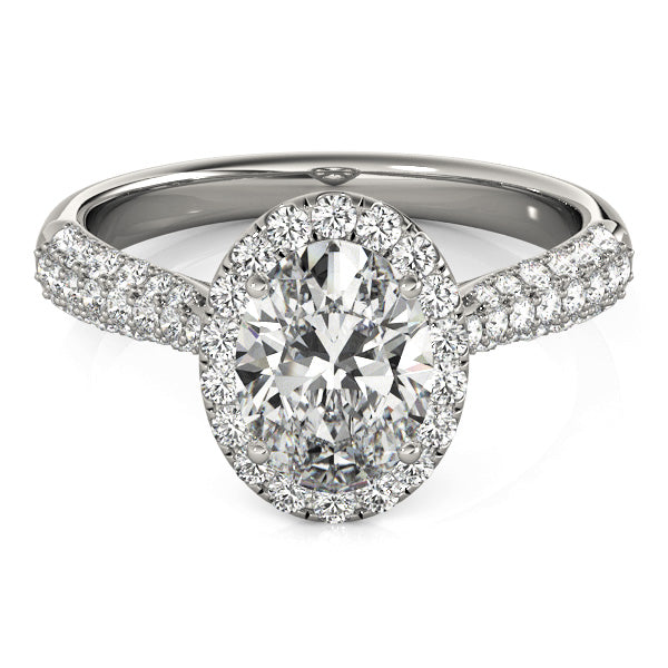 Multirow Engagement Ring (51011-E)