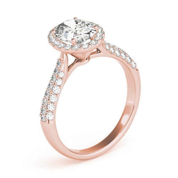 Multirow Engagement Ring (51011-E)