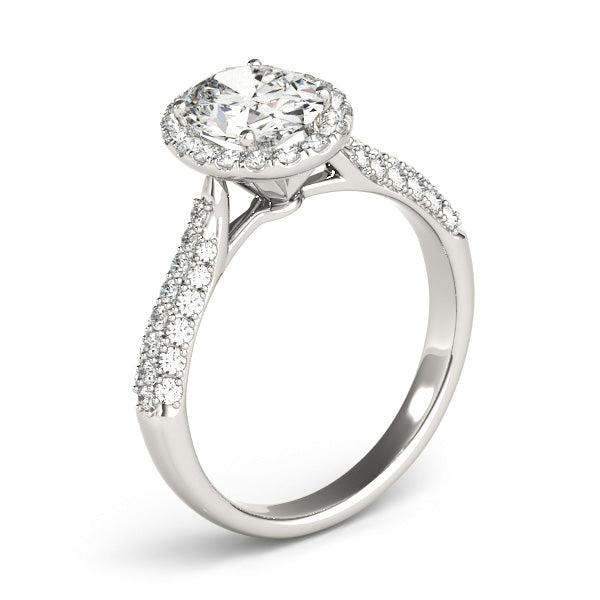 Multirow Engagement Ring (51011-E)