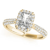 Multirow Engagement Ring (51012-E)