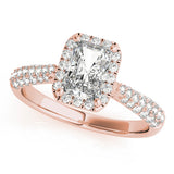 Multirow Engagement Ring (51012-E)