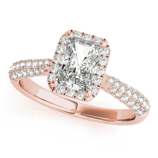 Multirow Engagement Ring (51012-E)
