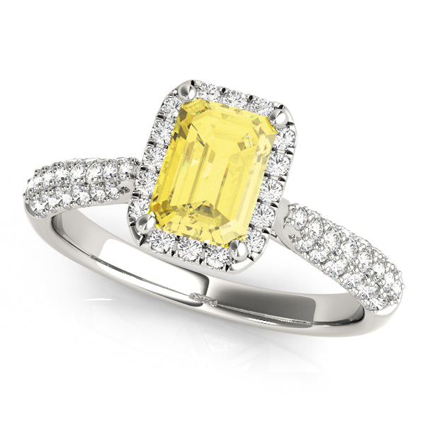 Multirow Engagement Ring (51012-E)
