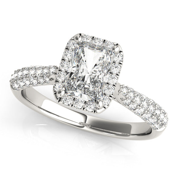 Multirow Engagement Ring (51012-E)