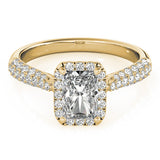 Multirow Engagement Ring (51012-E)