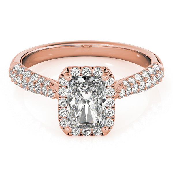 Multirow Engagement Ring (51012-E)