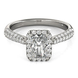 Multirow Engagement Ring (51012-E)