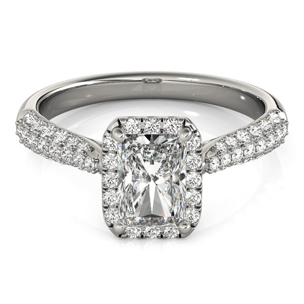 Multirow Engagement Ring (51012-E)