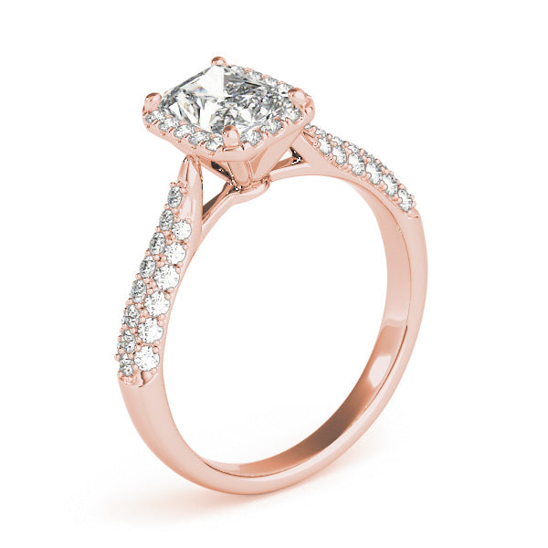 Multirow Engagement Ring (51012-E)