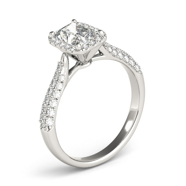 Multirow Engagement Ring (51012-E)