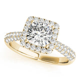 Multirow Engagement Ring (51013-E-7.5)