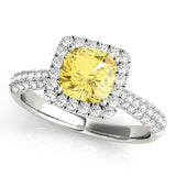 Multirow Engagement Ring (51013-E-6)