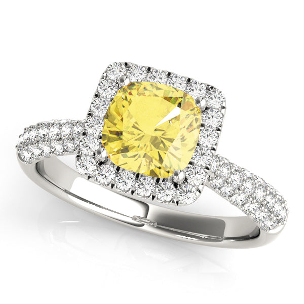 Multirow Engagement Ring (51013-E-6.5)