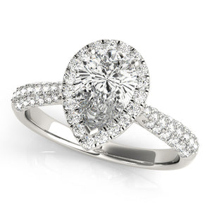Multirow Engagement Ring