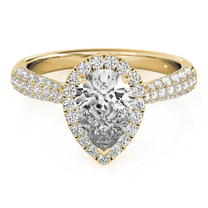 Multirow Engagement Ring (51014-E)