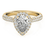 Multirow Engagement Ring (51014-E)