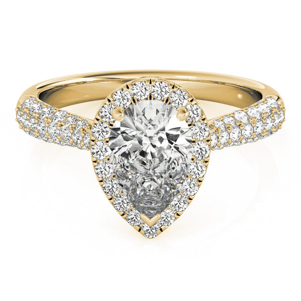 Multirow Engagement Ring (51014-E)