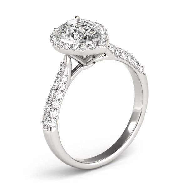 Multirow Engagement Ring (51014-E)