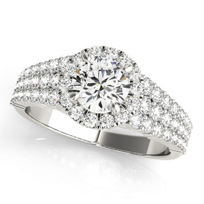 Round Engagement Ring