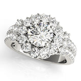Round Engagement Ring