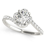 Round Engagement Ring