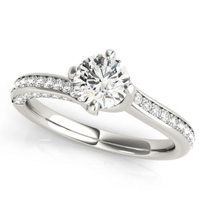 Round Engagement Ring