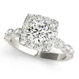 Round Engagement Ring