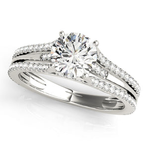 Round Engagement Ring