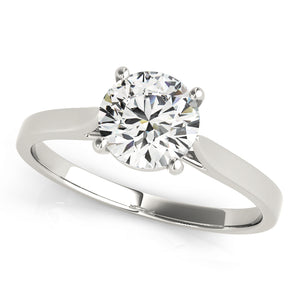 Round Solitaire Engagement Ring